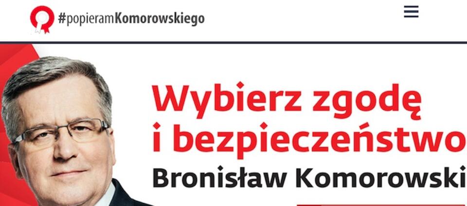 fot. popieramkomorowskiego.pl