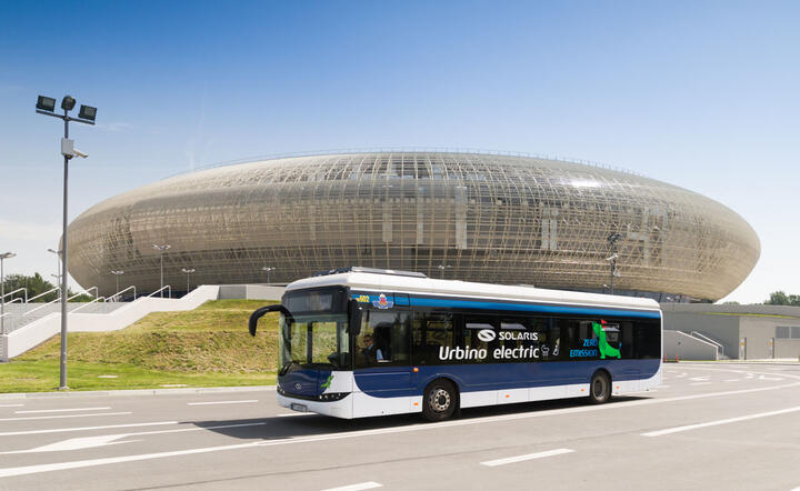 Autobus elektryczny Urbino 12 Electric z fabryki Solaris, fot. materiały prasowe