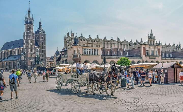 Kraków jest jednym z głównych kierunków turystycznych w Polsce / autor: Pixabay