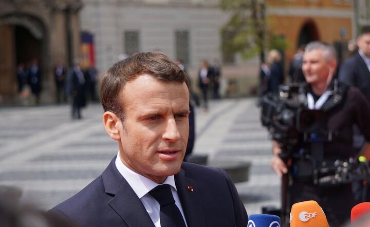 Prezydent Francji Emmanuel Macron / autor: fot. Fratria