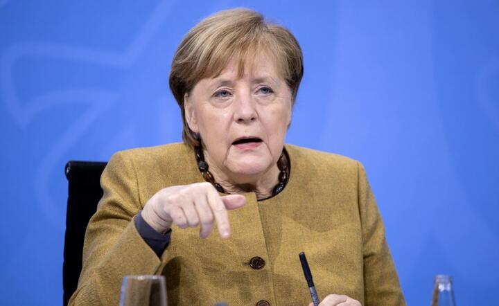 Kanclerz Niemiec Angela Merkel / autor: PAP/EPA/Andreas Gora / POOL