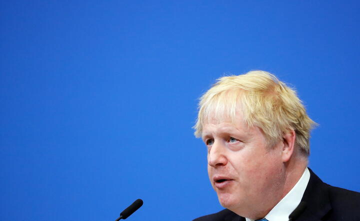 brytyjski premier Boris Johnson / autor: PAP/EPA/STEPHANIE LECOCQ
