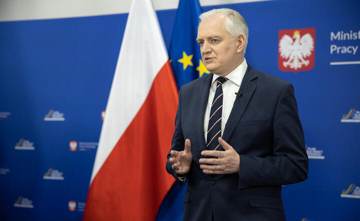 wicepremier, minister rozwoju, pracy i technologii Jarosław Gowin / autor: twitter.com/MRPiT_GOV_PL