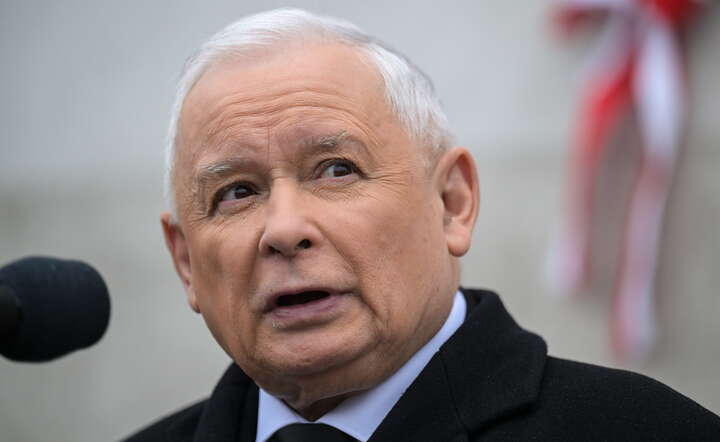 Prezes Prawa i Sprawiedliwości Jarosław Kaczyński / autor: PAP