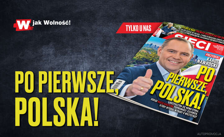 Okładka tygodnika Sieci / autor: Fratria
