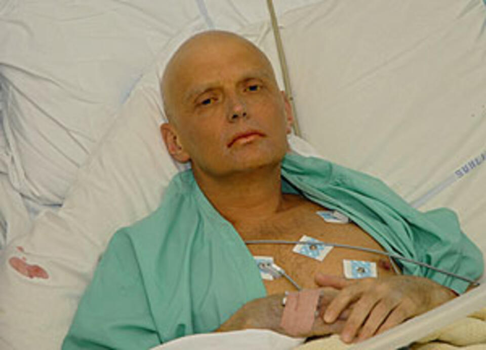 Aleksander Litwinienko został otruty raddioaktywnym polonem w 2006 roku. Fot. Wikipedia / elmundo.es