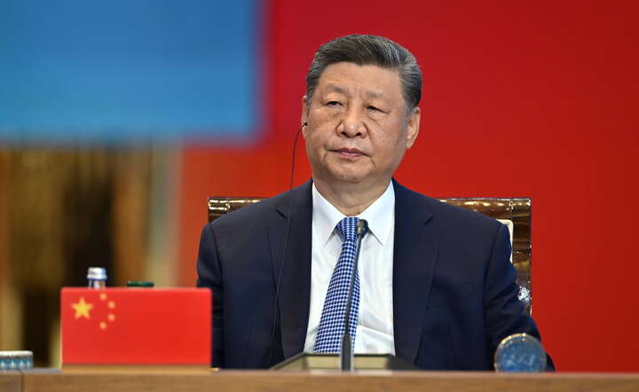 Przywódca Chin Xi Jinping / autor: PAP/EPA/KAZAKHSTAN'S PRESIDENTIAL PRESS OFFICE