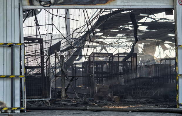 Zniszczona Odessa / autor: PAP/EPA