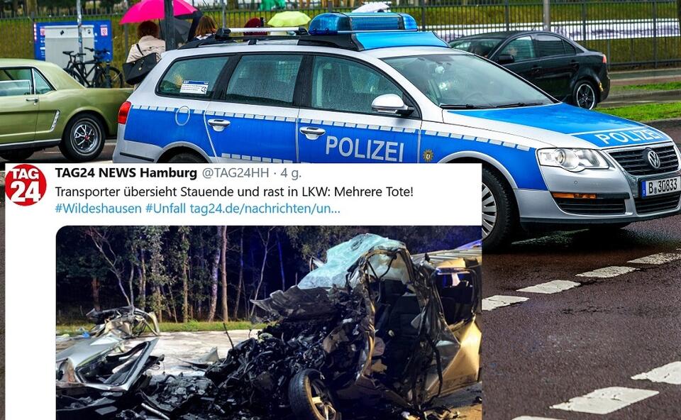 Wypadek polskiego busa w Niemczech / autor: Fratria/Twitter