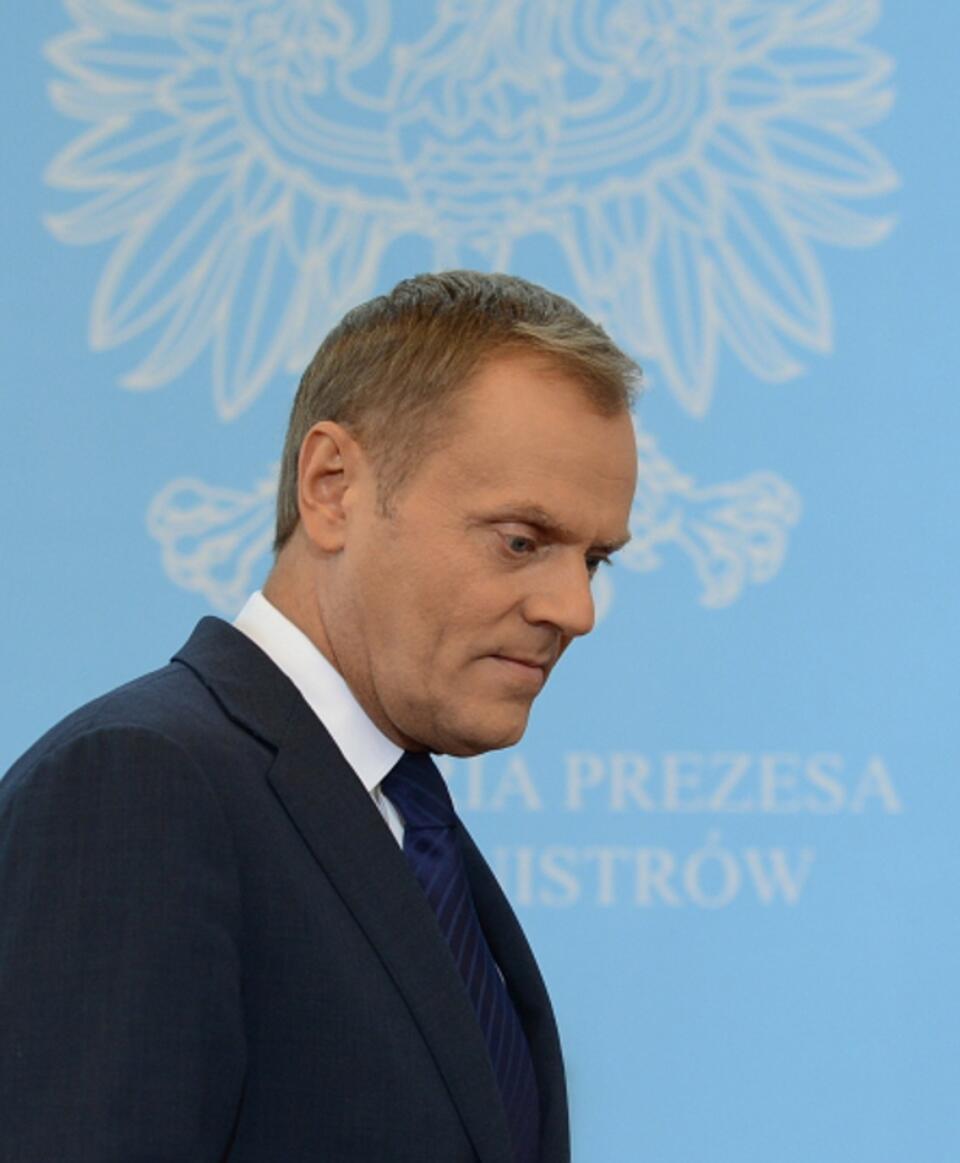 Premier Tusk ma coraz więcej powodów do zmartwienia, Fot. PAP/Radek Pietruszka