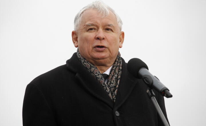 Jarosław Kaczyński w Ostrołęce, fot. PAP/Artur Reszko