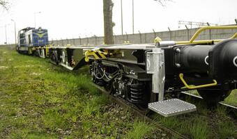 PKP Cargo odebrało nowe wagony platformy
