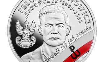 Żołnierz Wyklęty na monecie kolekcjonerskiej NBP