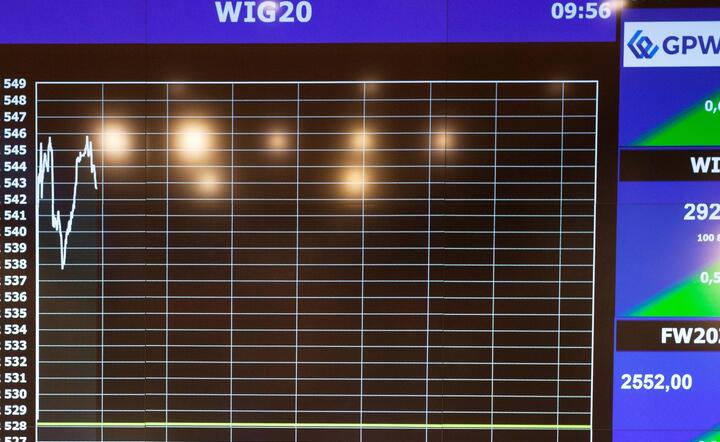 WIG20 to flagowy indeks GPW, grupujący 20 najbardziej płynnych polskich walorów notowanych na głównym rynku / autor: Fratria / Andrzej Wiktor