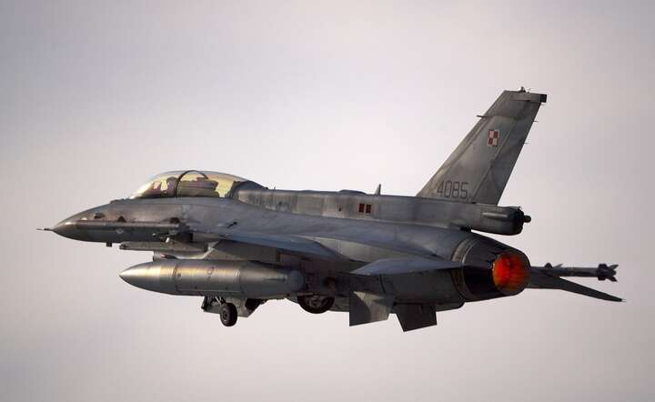 Polski myśliwiec F-16. ZDJĘCIE ILUSTRACYJNE / autor: Pixabay