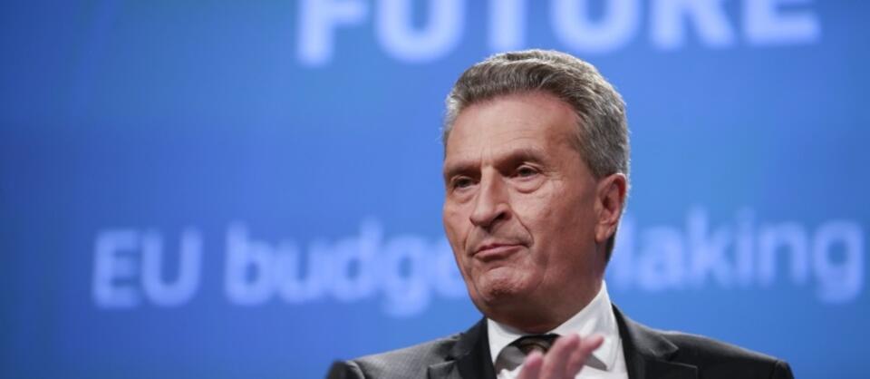 Guenther Oettinger / autor: PAP/EPA