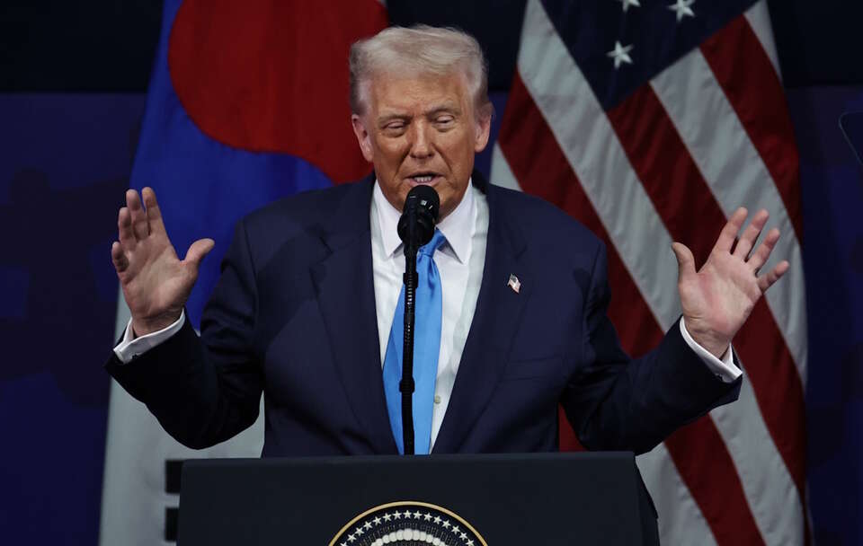 Donald Trump / autor: PAP/EPA/ANDRES MARTINEZ CASARES