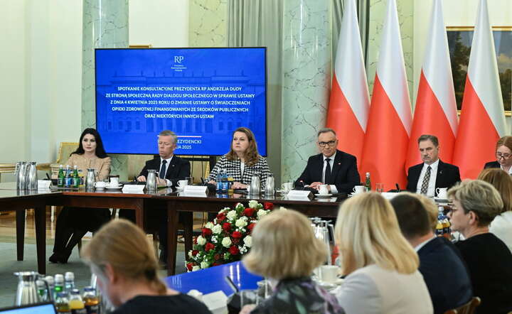 Posiedzenie Rady Dialogu Społecznego, 5 bm. w Pałacu Prezydenckim w Warszawie / autor: PAP/Radek Pietruszka