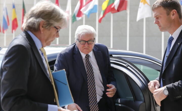 Szef niemieckiej dyplomacji Frank-Walter Steinmeier, fot. PAP/EPA/JULIEN WARNAND