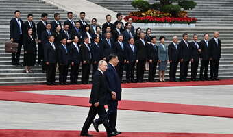 Wielka feta dla Putina: Tak witały go Chiny!