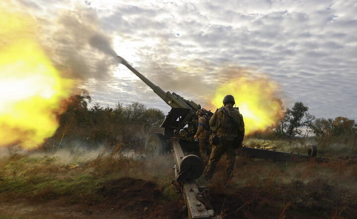 artyleria w Ukrainie / autor: fotoserwis PAP