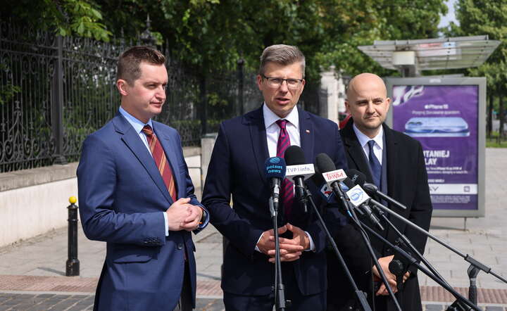 Konferencja posłów PiS / autor: PAP
