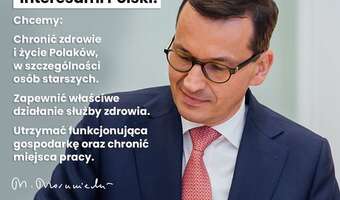 Premier: chronimy Polskę i Polaków i kierujemy się ich strategicznymi interesami