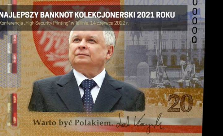 'Lech Kaczyński. Warto być Polakiem' / autor: NBP, screen/youtube.com