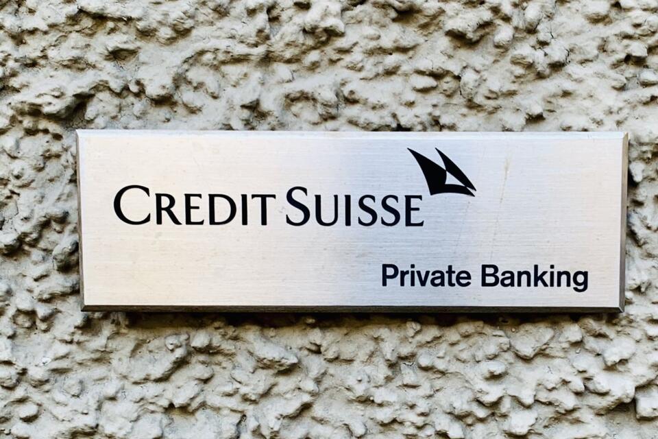  Logo Credit Suisse w oddziale Oerlikon w Zurychu, Szwajcaria. / autor: Ank Kumar, Wikimedia Commons CC BY-SA 4.0