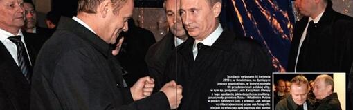 Donald Tusk, Władimir Putin / autor: fratria/"Sieci"