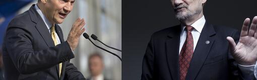 Radosław Sikorski, Antoni Macierewicz / autor: Fratria