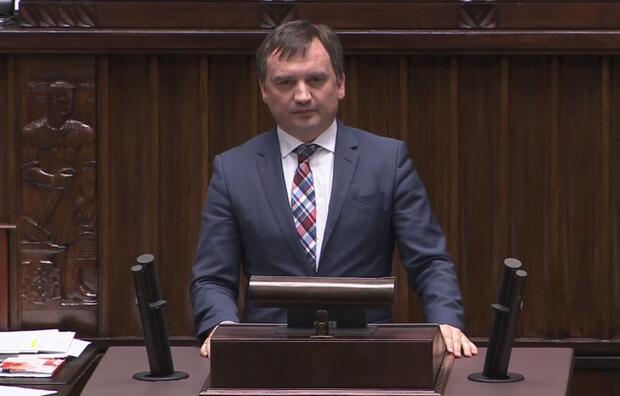 Zbigniew Ziobro / autor: screen Sejm