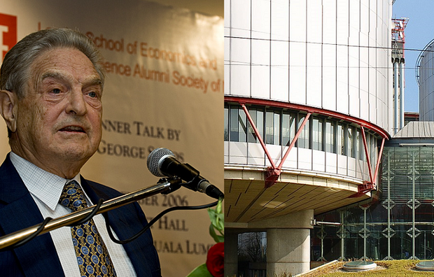 George Soros/Europejski Trybunał Praw Człowieka / autor: Jeff Ooi/commons.wikimedia.org/CC 2.5/CherryX/commons.wikimedia.org CC 3.0