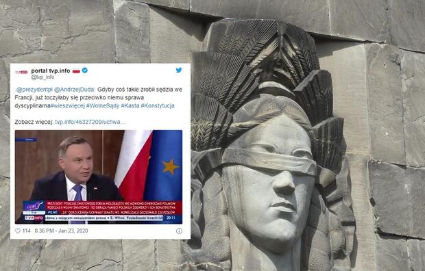 autor: Fratria; Twitter/TVP Info