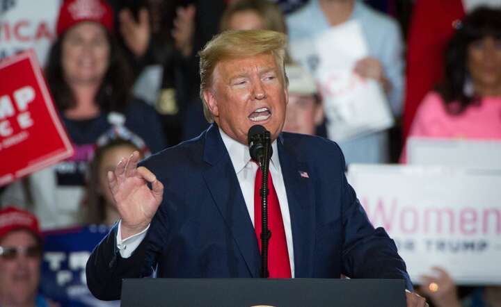 Donald Trump / autor: PAP/EPA/TRACIE VAN AUKEN