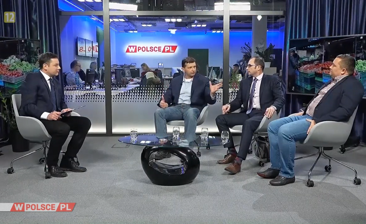 Debata o Gospodarce, Maksymilian Wysocki, Marek Zuber, Paweł Tracz, Łukasz Smoliński / autor: Fratria