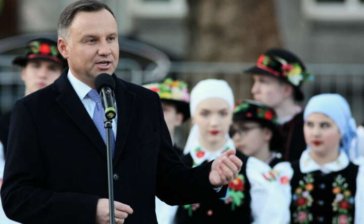 Prezydent Andrzej Duda / autor: PAP/Lech Muszyński