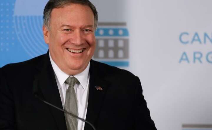 Mike Pompeo / autor: PAP/EPA/Juan Ignacio Roncoroni