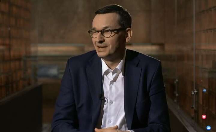 Mateusz Morawiecki Facebook LIVE / autor: Facebook/Fratria