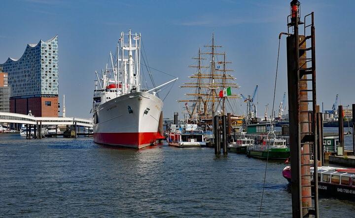 Port w Hamburgu / autor: Pixabay
