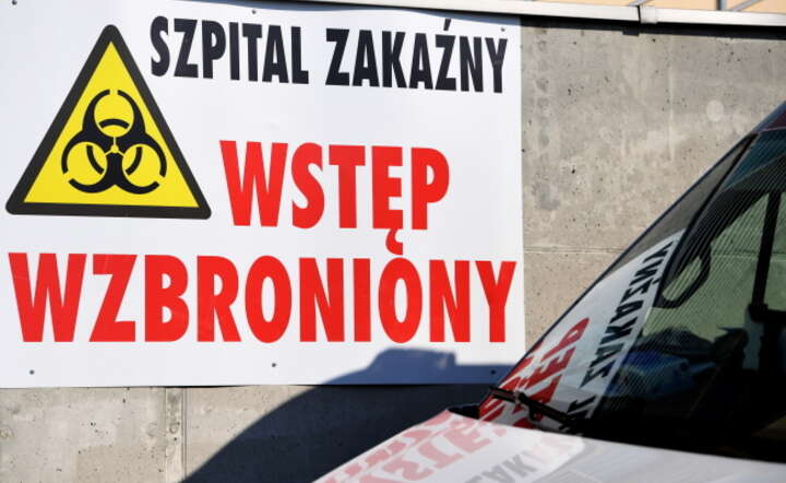 Szpital Zakaźny / autor: PAP