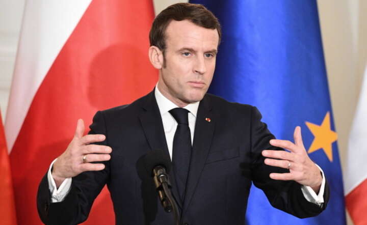 Emmanuel Macron / autor: PAP/EPA
