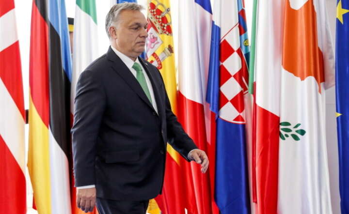 Premier Viktor Orban / autor: PAP/EPA/ROBERT GHEMENT