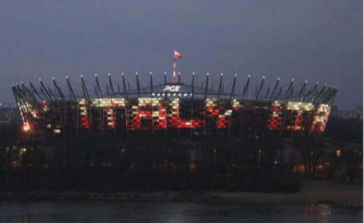 Gest wsparcia / autor: PGE Stadion Narodowy