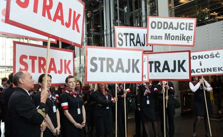 Strajk / autor: PAP/Leszek Szymański