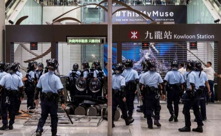 Hongkong / autor: PAP/EPA/CHAN LONG HEI