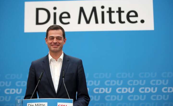 Mike Mohring - szef CDU / autor: PAP/EPA/FRIEDEMANN VOGEL