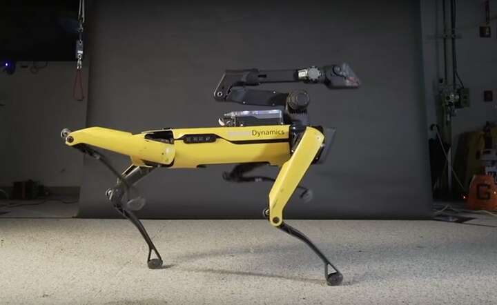 Pies-robot trafi do policji USA / autor: fot. YouTube
