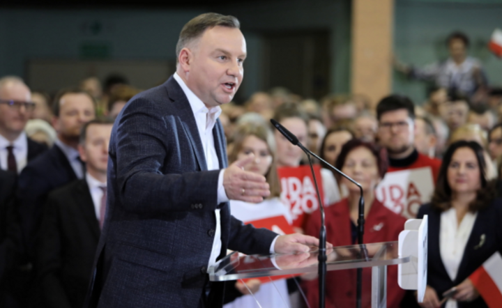 Prezydent Andrzej Duda / autor: PAP/Leszek Szymański
