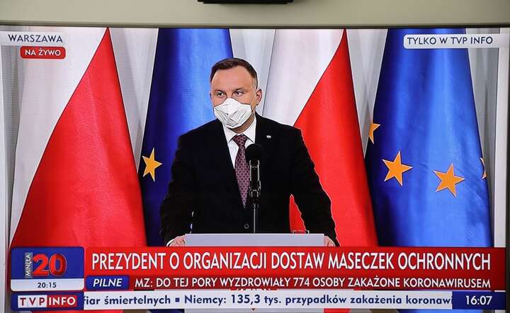 Prezydent Andrzej Duda / autor: PAP/Wojciech Olkuśnik
